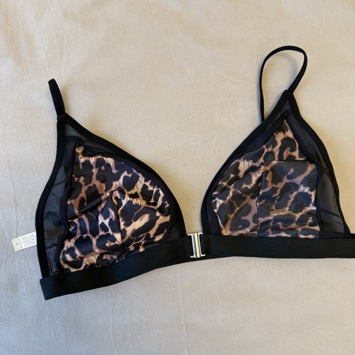 Бра з леопардовим принтом