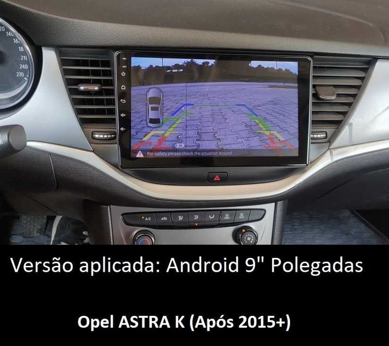 Rádio 2DIN 9" [4+64GB] • Opel Astra J • K (2008 a 2019) • Android GPS