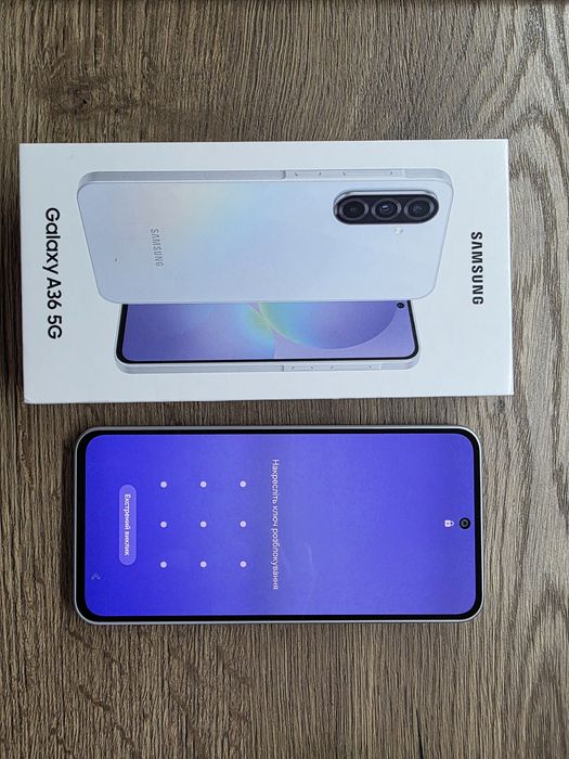 Samsung Galaxy A36 5G 6/128GB Awesome White (SM-A366B) Заблокований!
