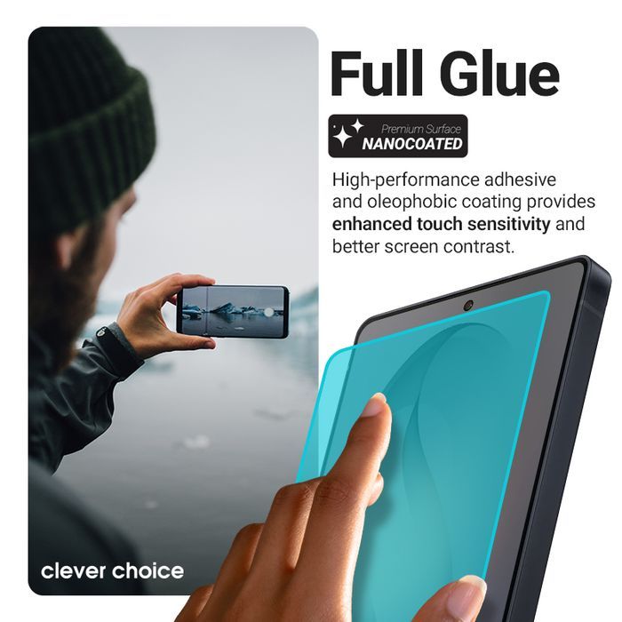 Crong 3D Glass Lite - Szkło Full Glue Google Pixel 9 Pro XL