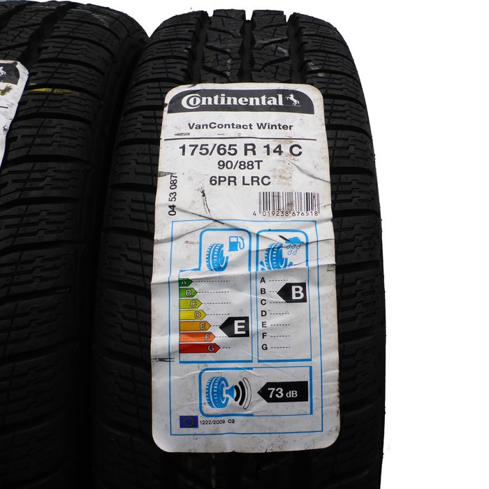 Opony 175/65/14C Continental 175/65R14C 90/88T Zimowe 2018 Nieużywane