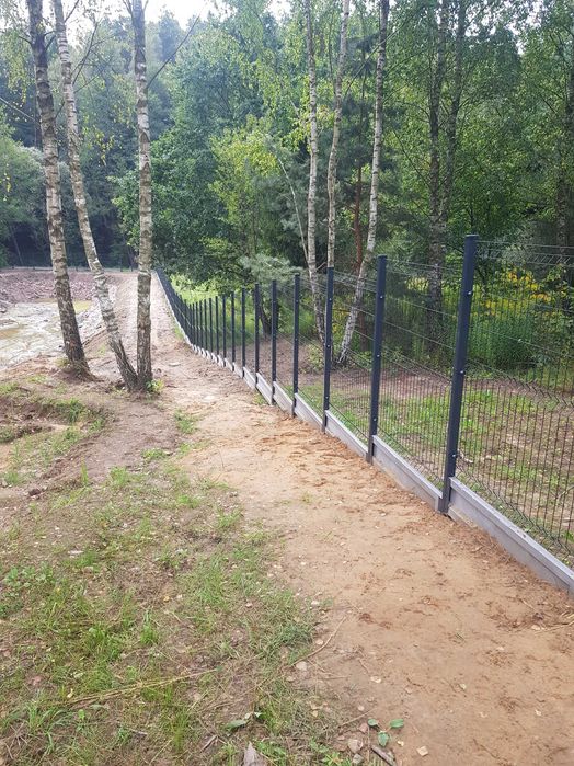 PANELE OGRODZENIOWE fi 5mm 153cm, podmurówka systemowa 77,5zł/mb