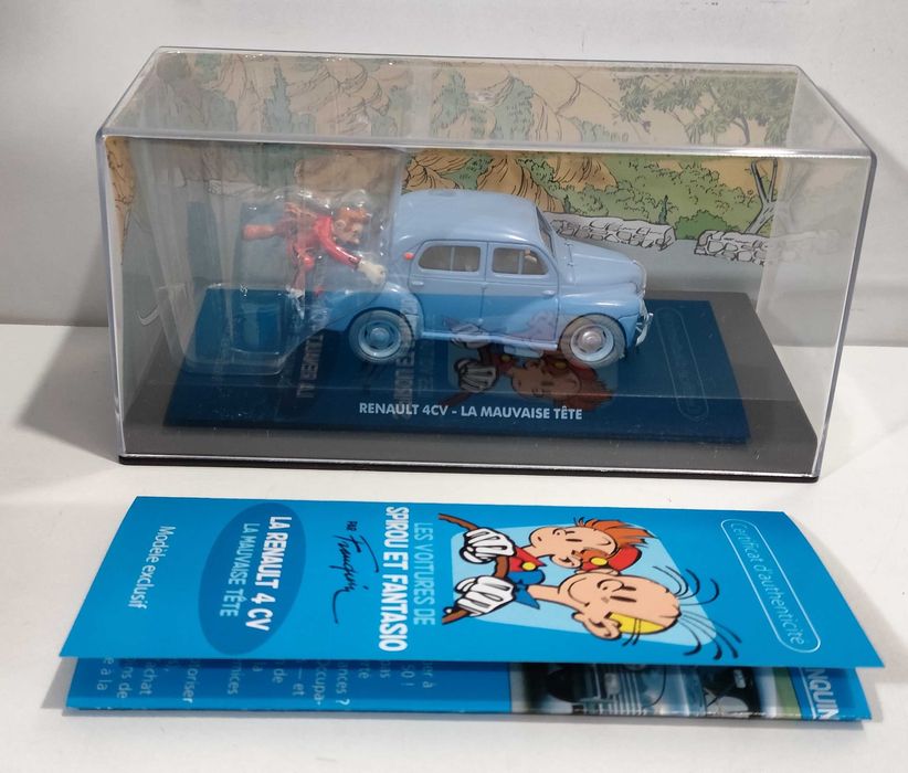 As viaturas de Spirou e Fantasio - Renault 4 CV