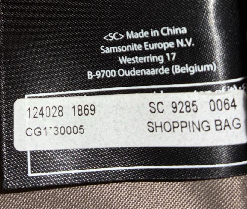 Mala de senhora Samsonite