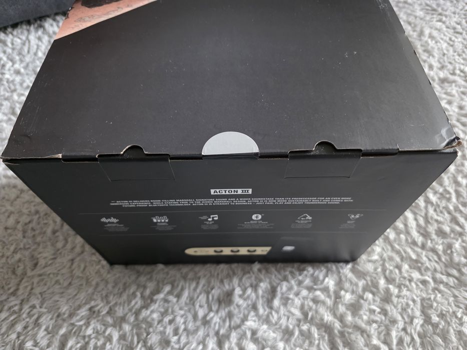 Coluna Marshall Action 3 nova, selada e com garantia