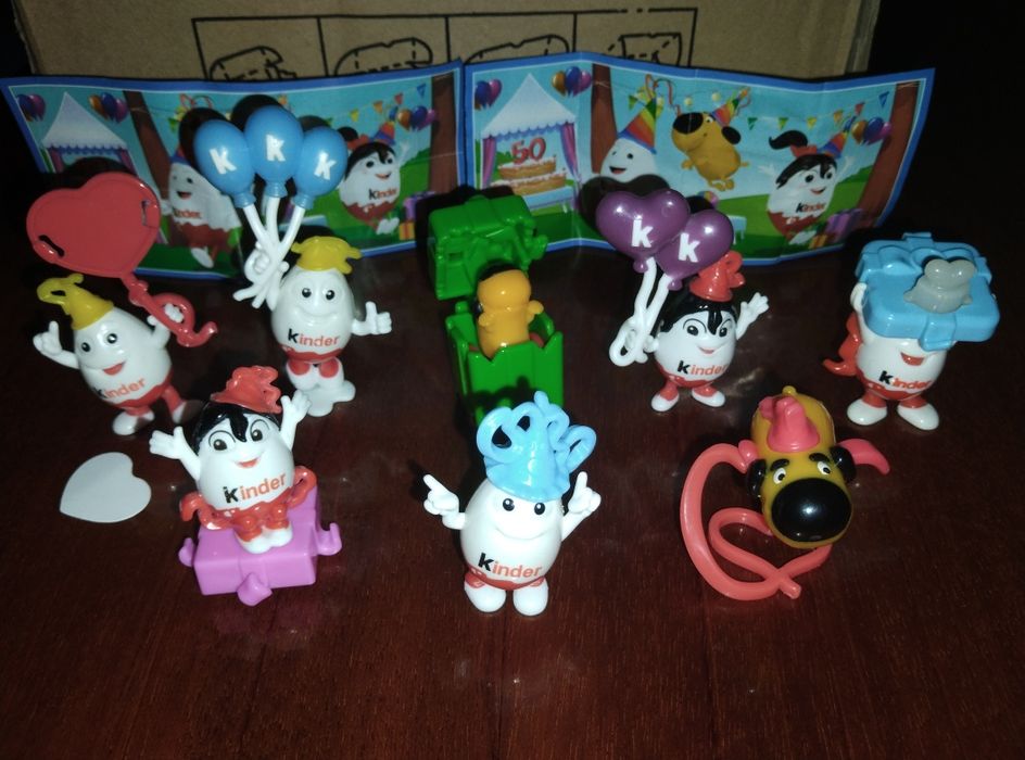Киндер сюрприз Пасхальна серія Кіндеріно динозаври