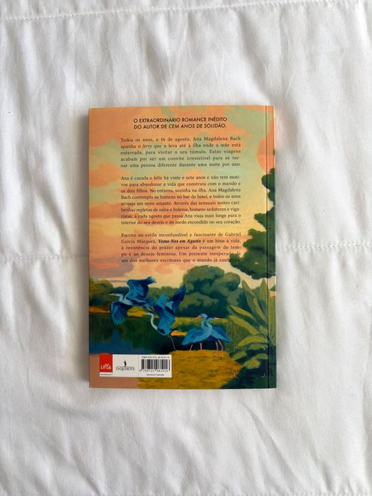 "Vemo-nos em Agosto", livro de Gabriel García Márquez