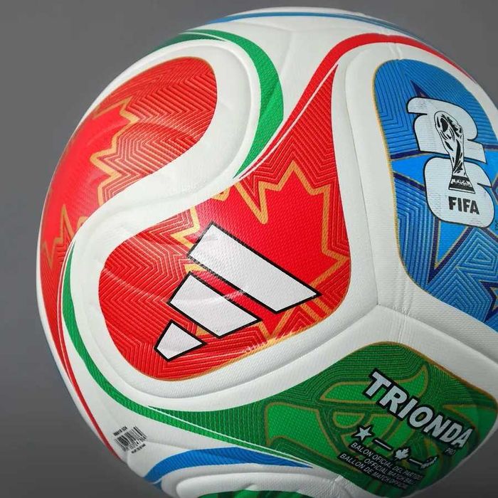 М'яч футбольний Adidas 2026 Trionda, футбольний м'яч Адідас ЧС 2026