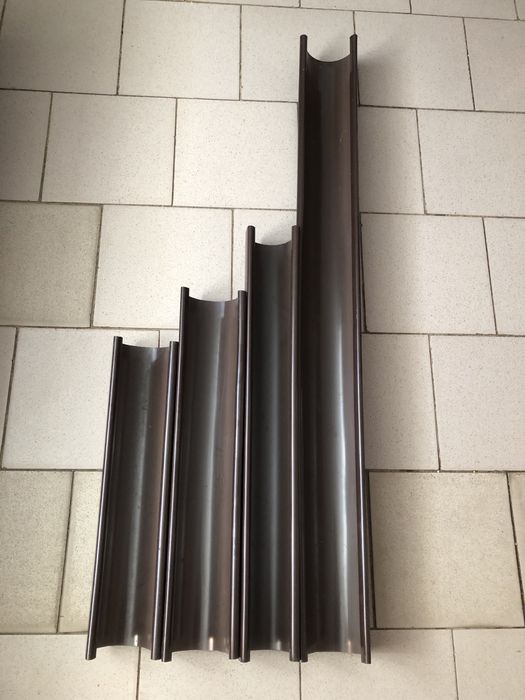 Ринва водостічна 125 мм / Bryza Cellfast / обрізки / водосточный желоб