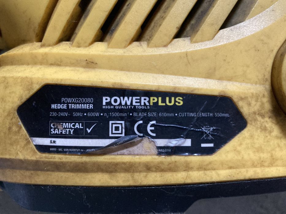 Elektryczna podkaszarka do zywoplotu nozyce