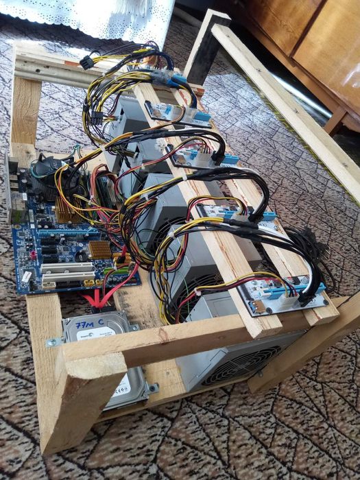 Майнинг ферма, риг, тушка