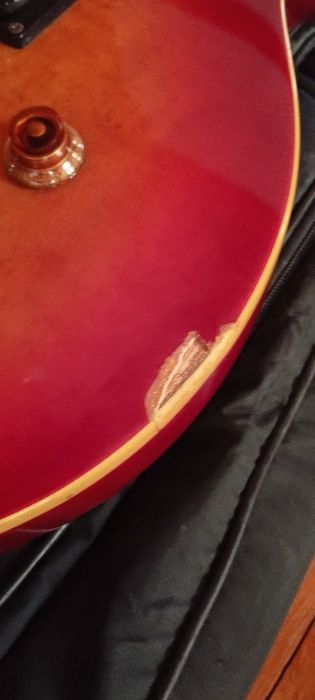 Guitarra elétrica Hamer Slammer Series Flat Top dos anos 90. Tudo original e funcional. Vai com saco Rock Bag