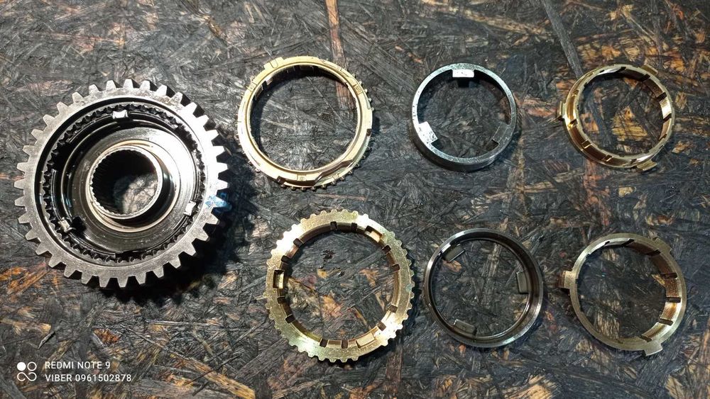 Муфта Ступица Синхронизатор КОМПЛЕКТ 1/2 передача VW Audi Skoda Seat