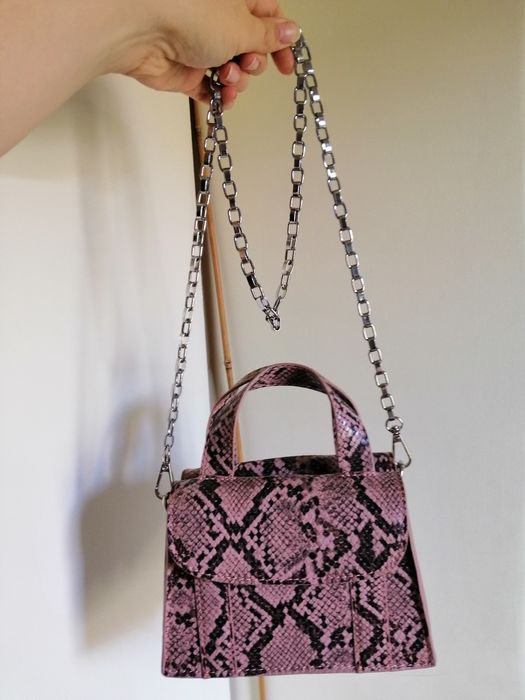 Mala Zara padrão cobra