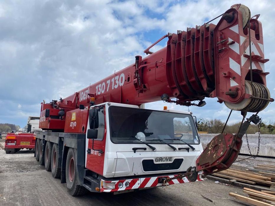Послуги автокрана,(LIEBHERR, GROVE) , оренда автокран 80-130 тон
