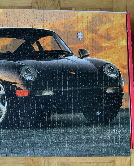 Пазл суперкар Porsche 911 Carrera Step puzzle на 1000 деталей: 230