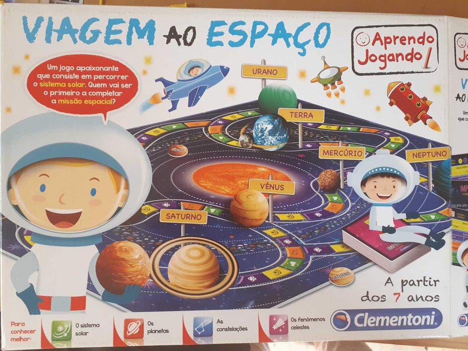 Jogo Viagem Ao Espaço da Clementoni