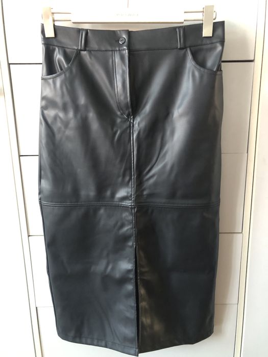 Спідниця екошкіра