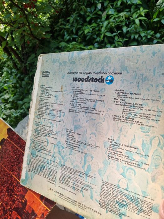 WOODSTOCK 1970 – 3 LP set – Cotillion/Atlantic SD3‑500