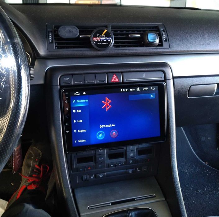 Rádio 2DIN 9" [4+64GB] • AUDI A4 (2000 a 2009) • Android • B6 B7