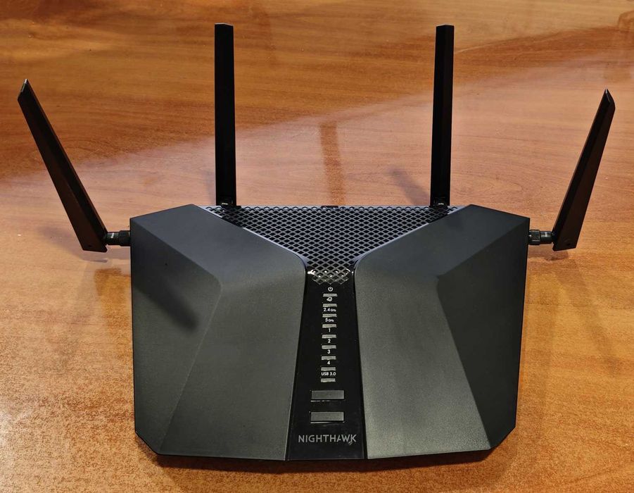 WiiFi 6 роутер NETGEAR Nighthawk AX6 6-Stream AX4300 RAX45-100NAS: 2 ...