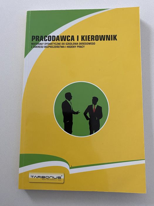 Pracodawca i kierownik - książka