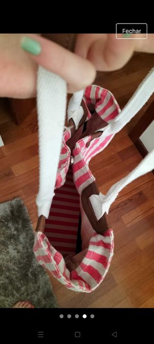 Mala às riscas, da deeply