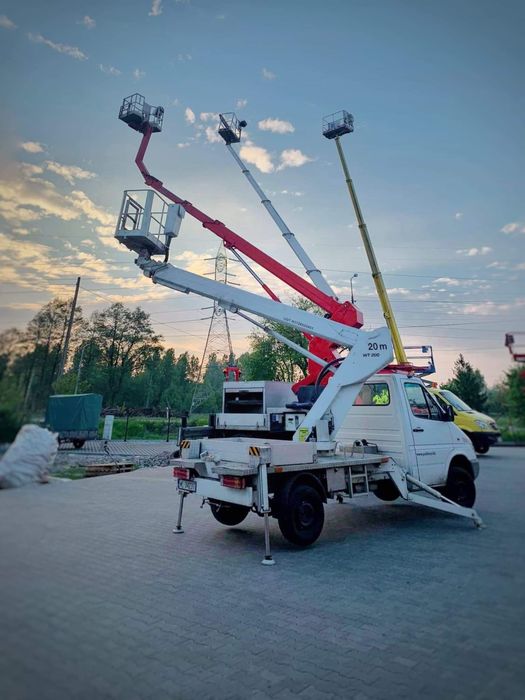 Podnosnik koszowy ruthmann palfinger wumag 20m 22m 25m 27m 30m 35m ...