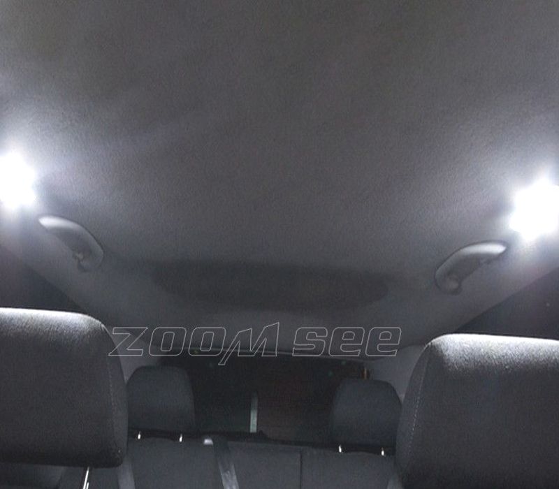 KIT COMPLETO 8 LAMPADAS LED INTERIOR LUZ DE LEITURA PARA SEAT IBIZA IV MK4 6L 02-08