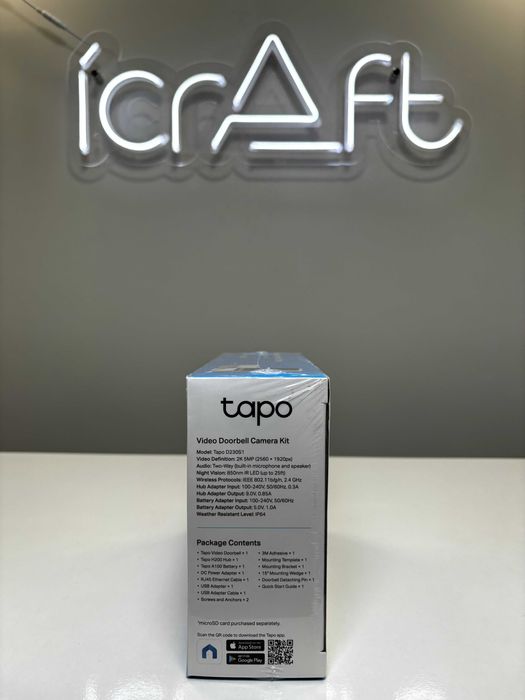 Відеодзвінок TP-Link Tapo D230S1