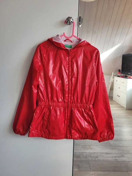 Benetton kurtka przejściowa 140 cm jak nowa