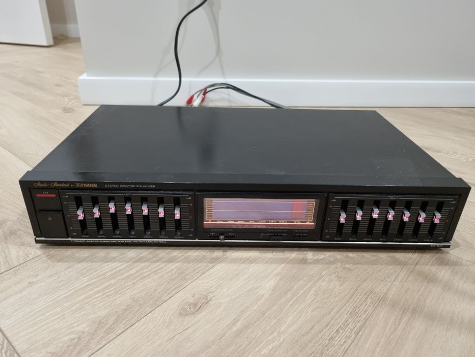 Fisher EQ-874 – equalizer vintage Hi-Fi | sprawny, do lekkiego serwisu