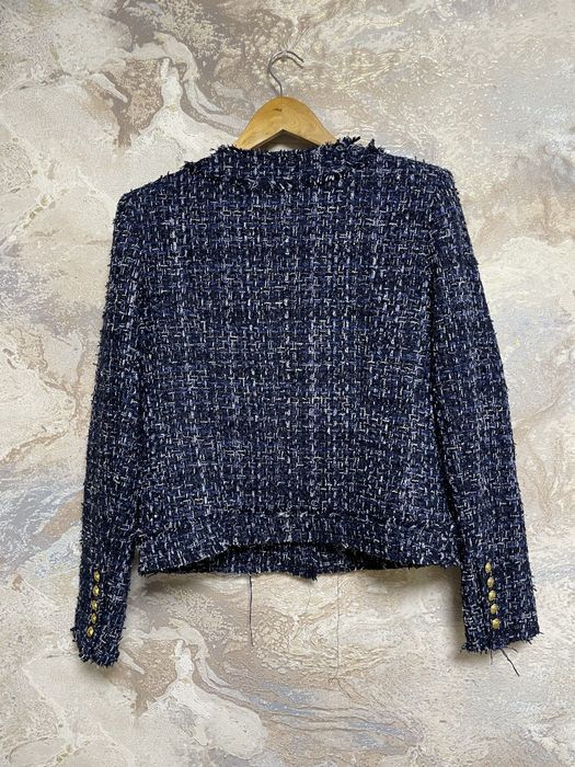 Твидовый пиджак Balmain Chanel Dior Gucci размер М