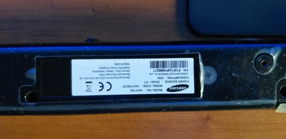 Barra de Som Samsung Soundbar