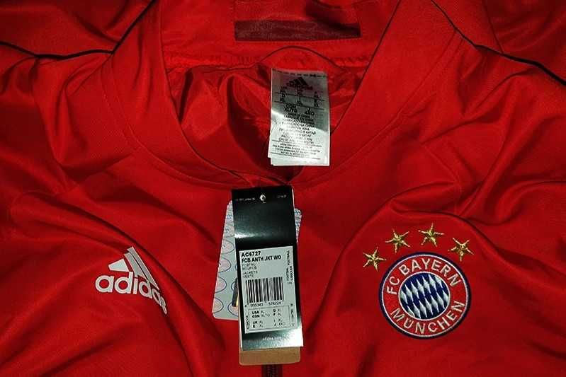 Bayern Monachium Adidas 2015 kurtka/bluza treningowa nowa rozmiar: XL