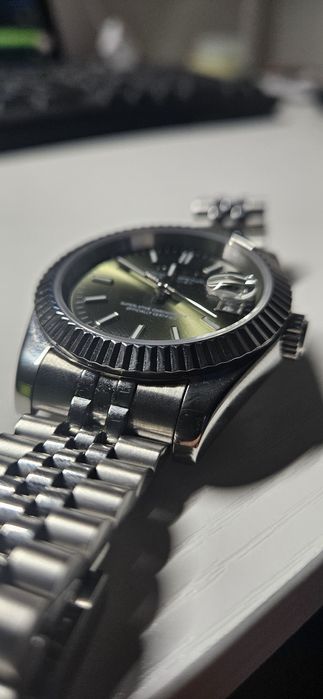 SEIKO 36mm Stainless Steel Mint Green