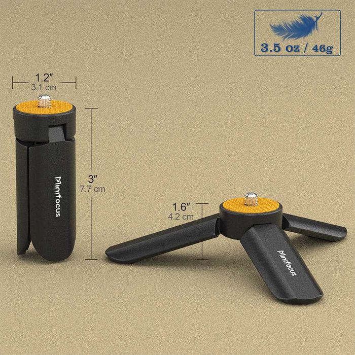 Mini statyw Minifocus ze śrubą 1/4'' trójnóg