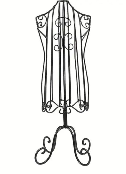 Manequim em Metal Preto