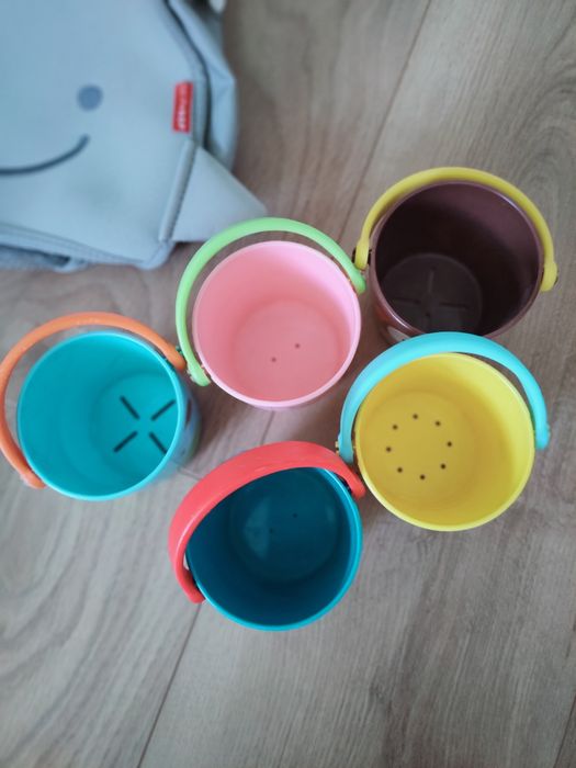 Organizer narożny Wieloryb Moby Skip hop + wiaderka ZOO