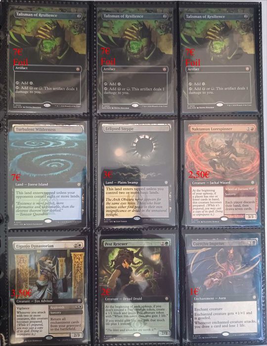 Mtg Secrets of Strixhaven Commander - Cartas desde 1€