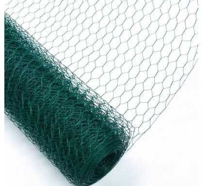 Siatka hodowlana hexagonalna na woliery, ogrodzenia 20/0,9 PCV