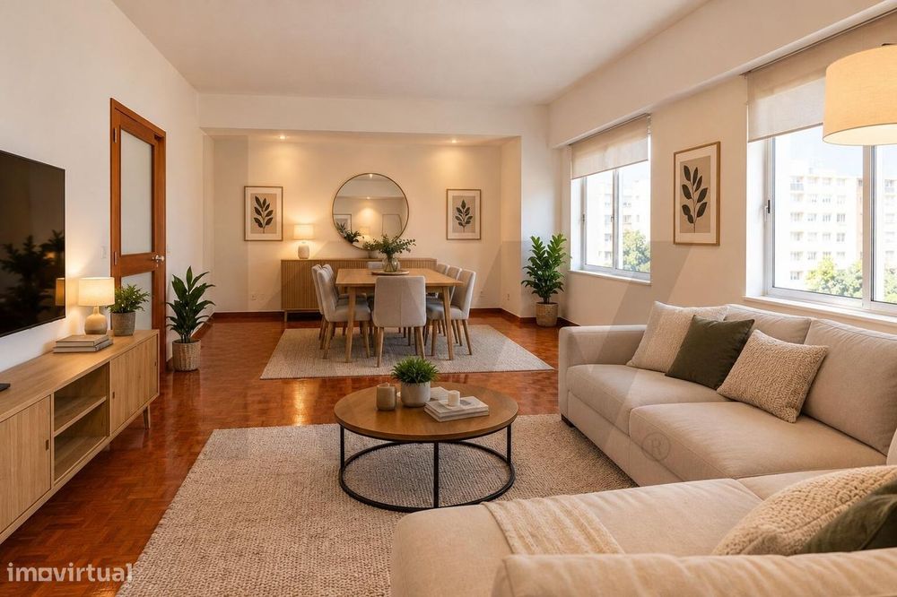 T3 Apartment with Excellent Solar Exposure in Benfica