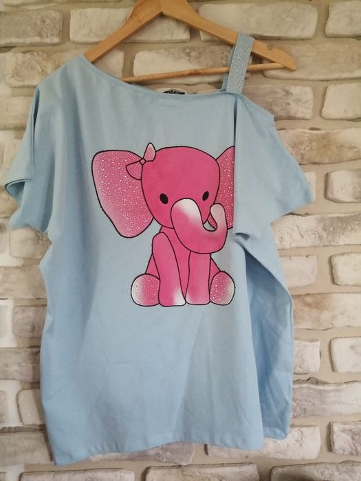 Bluzka damska oversize