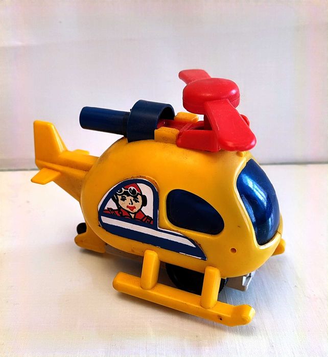 Игрушка пластмассовая «Вертолёт» СССР