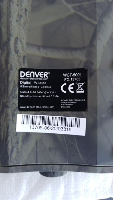 Foto pułapka Denver wct -501