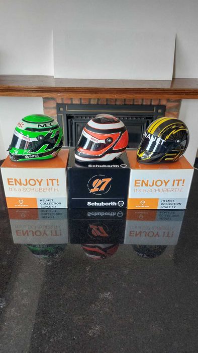 3 Capacetes 1/2 Niko Hulkenberg