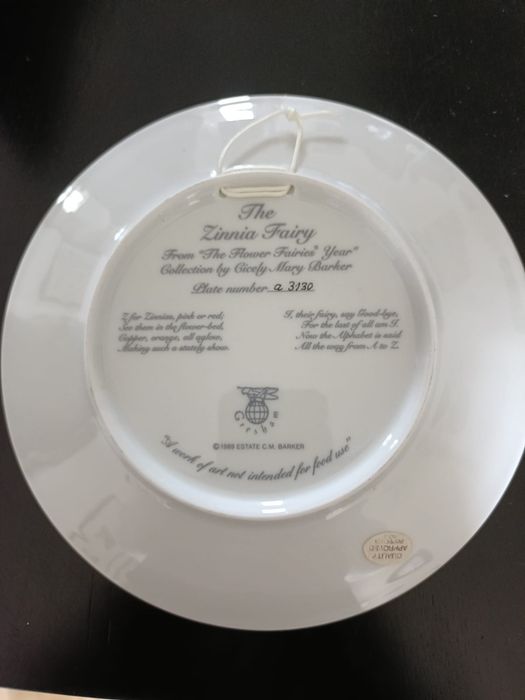 Numbered Porcelain Plates64739572866945121