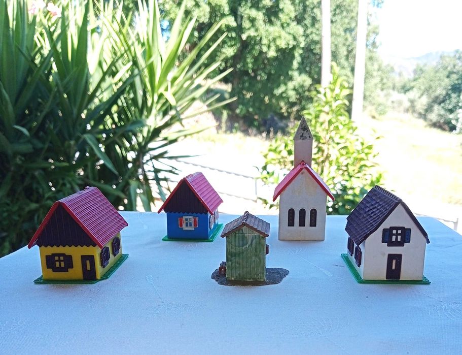 FALLER, HOFFMAN, 5 casas para maquetes