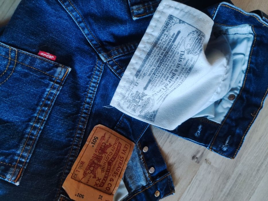 Джинсові шорти Levi's 501 Левис Левайс джинс
