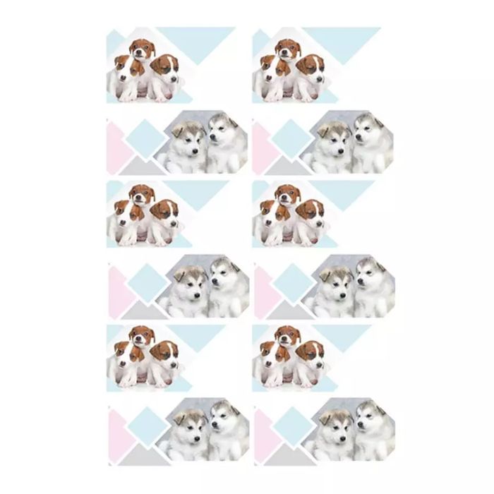 Naklejki Na Zeszyt Pieski Starpak 447912